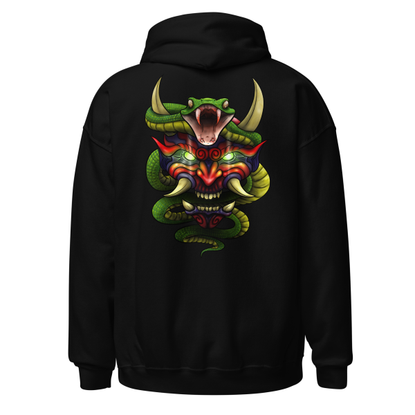 Oni's Strike Unisex Hoodie - Image 2