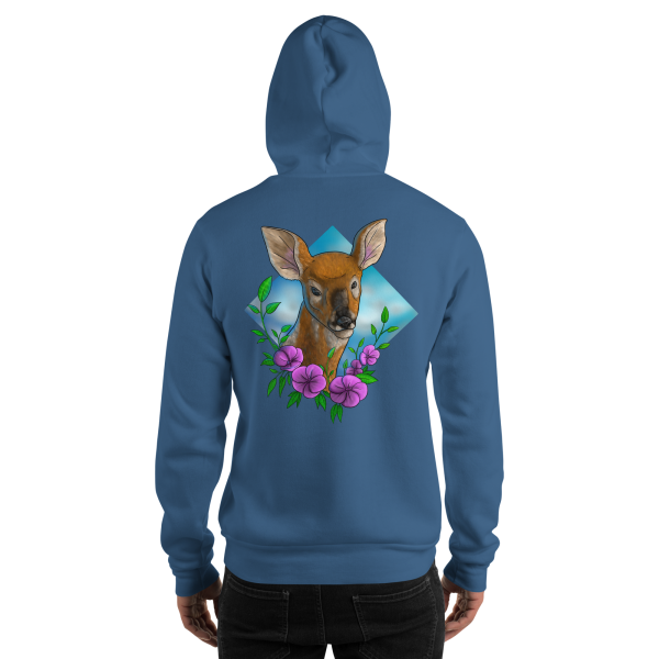 Doe a Deer Unisex Hoodie - Image 3