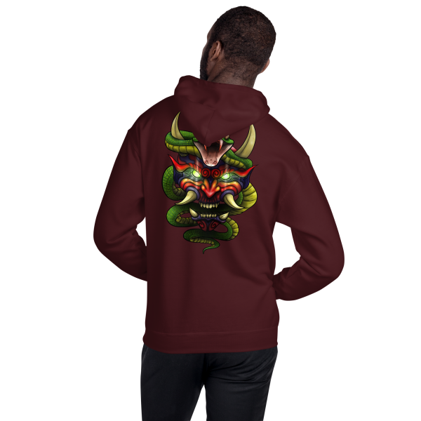 Oni's Strike Unisex Hoodie - Image 9