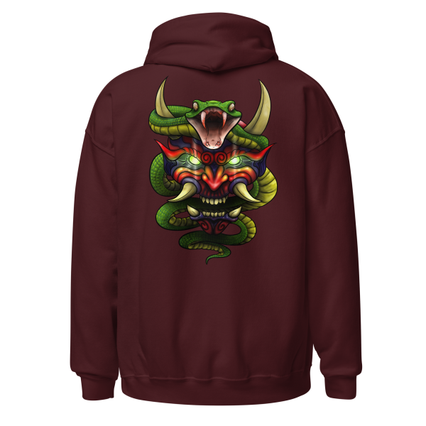 Oni's Strike Unisex Hoodie - Image 4