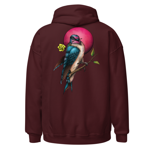 Swoop and Bloom Unisex Hoodie - Image 5